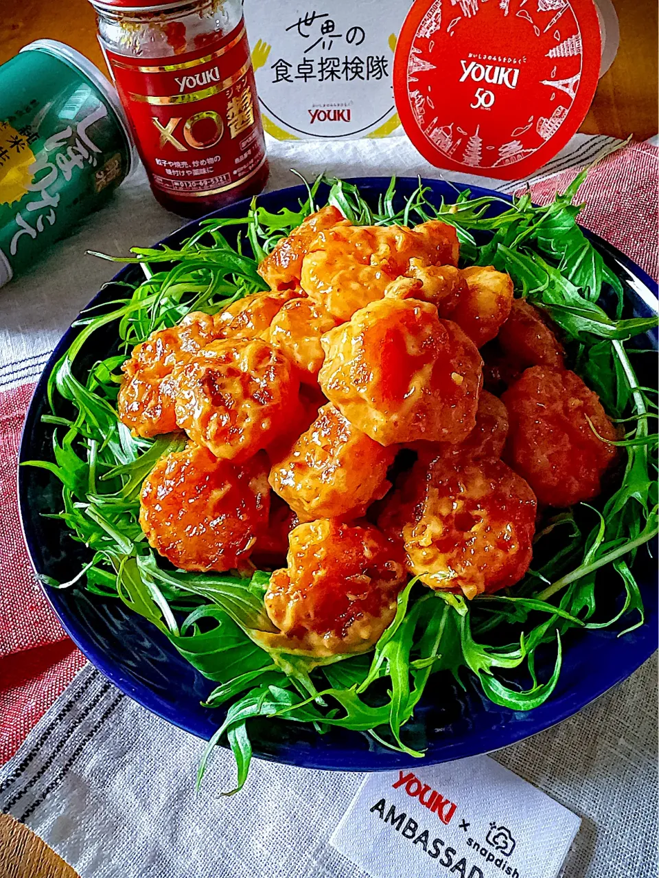🦐旨みたっぷり！XO醤の贅沢エビマヨ🦐|にゃんぺこさん