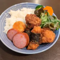 唐揚げ弁当🍱| Rieさん