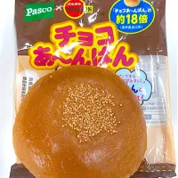 チョコあーんパンの18倍なんだって。こりゃ一口ではむりや、、|ぽんぽこまめだ。さん