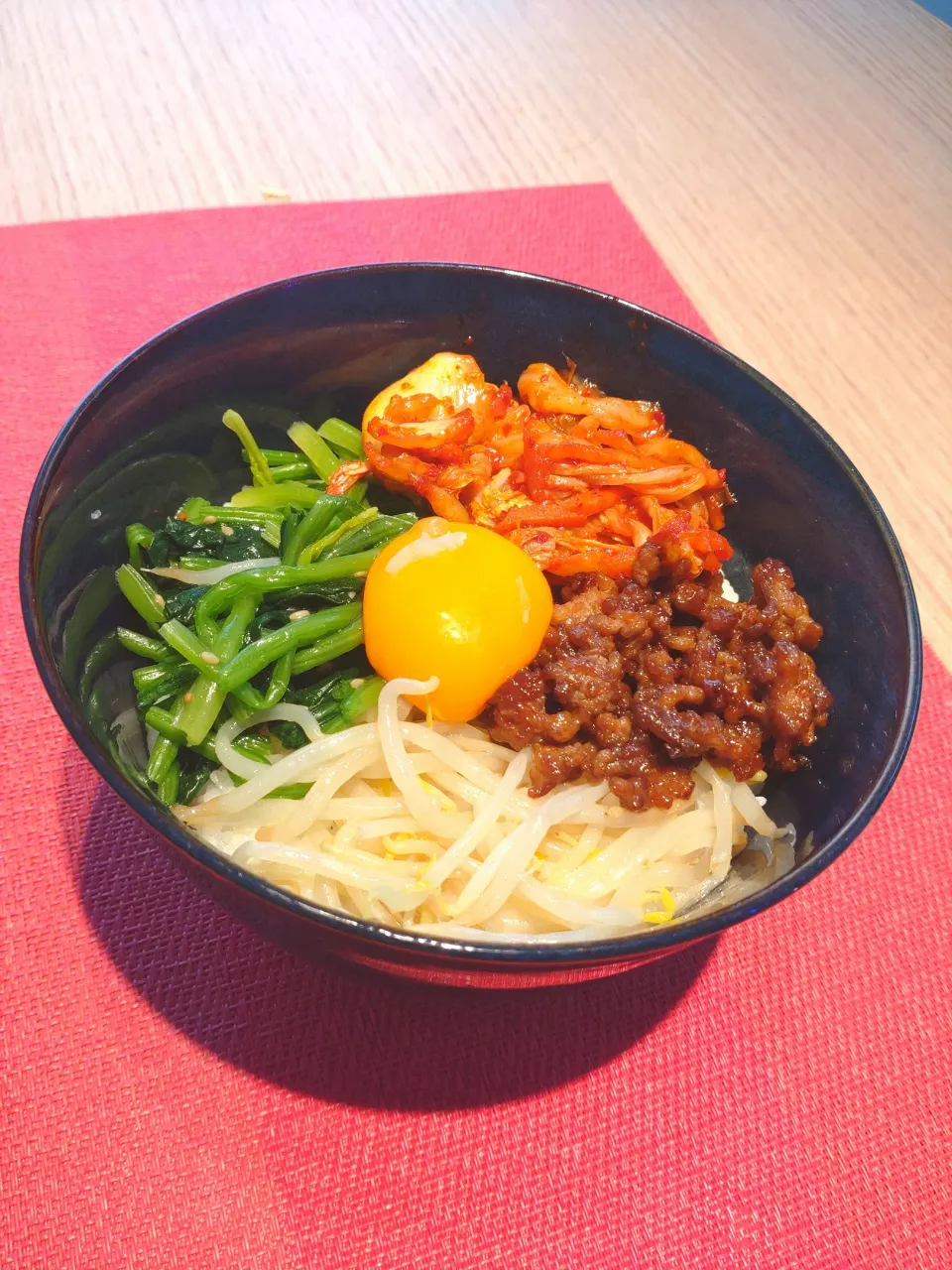 余り物ランチ✨️ビビンバ|としさん