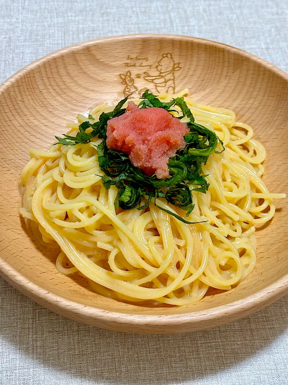 2/27のお昼ごはん~たらこカルボナーラ~|ゆかｕさん