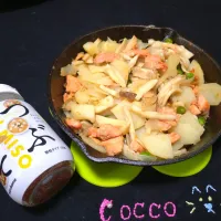 鮭のチャンチャンチャン焼き風✨|cocco+さん