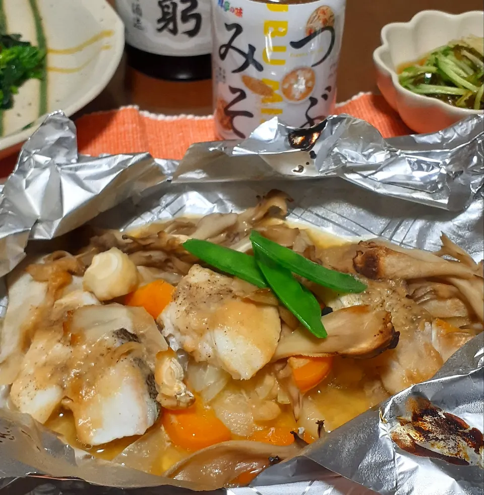 鱈のみそバターホイル焼き🎶|びせんさん