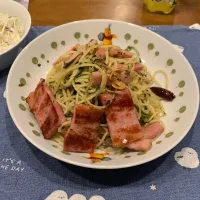 紫蘇のペペロンチーノ|Rabyさん