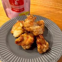 米粉の唐揚げ🍗梅こんぶ茶で下味