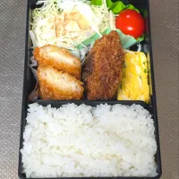 ミンチカツ&イカフライ弁当|黒川克博さん