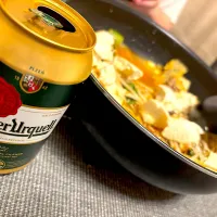 キムチ鍋🇨🇿チェコビールと共に|きなこさん