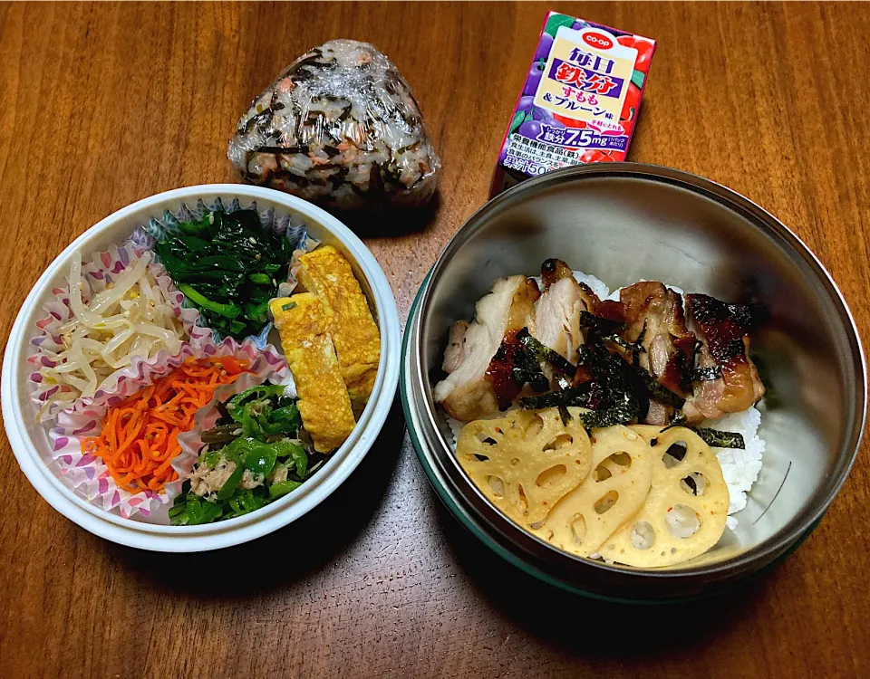 2月28日お弁当＆朝練おにぎり|Meimamaさん