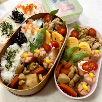 親子弁当🍙|ピヨまるさん