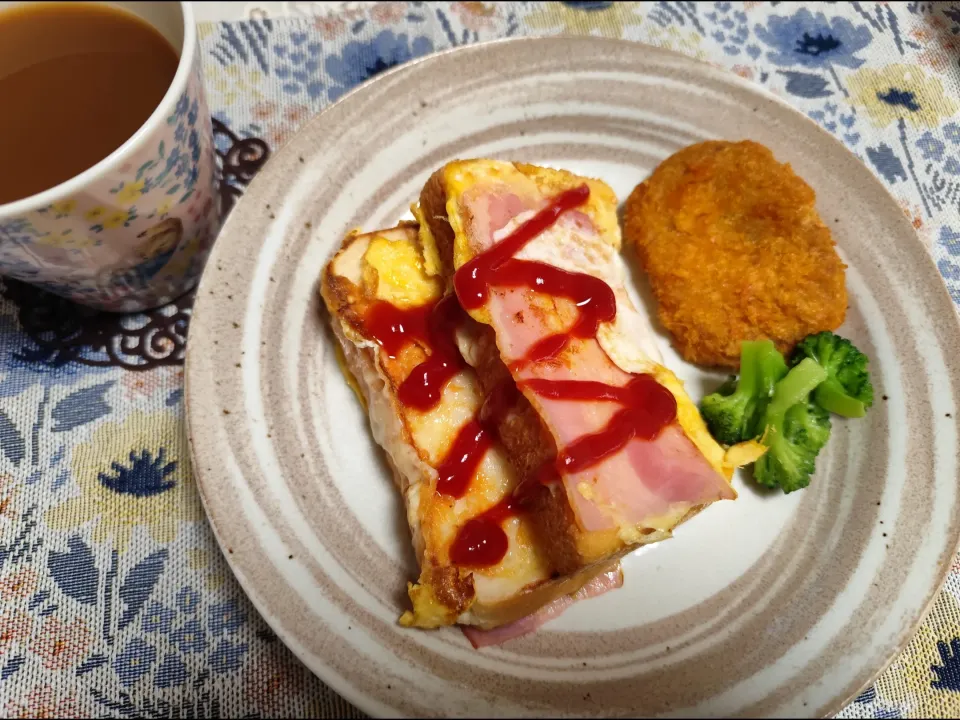 あるもので朝ごはん|m.rafuさん