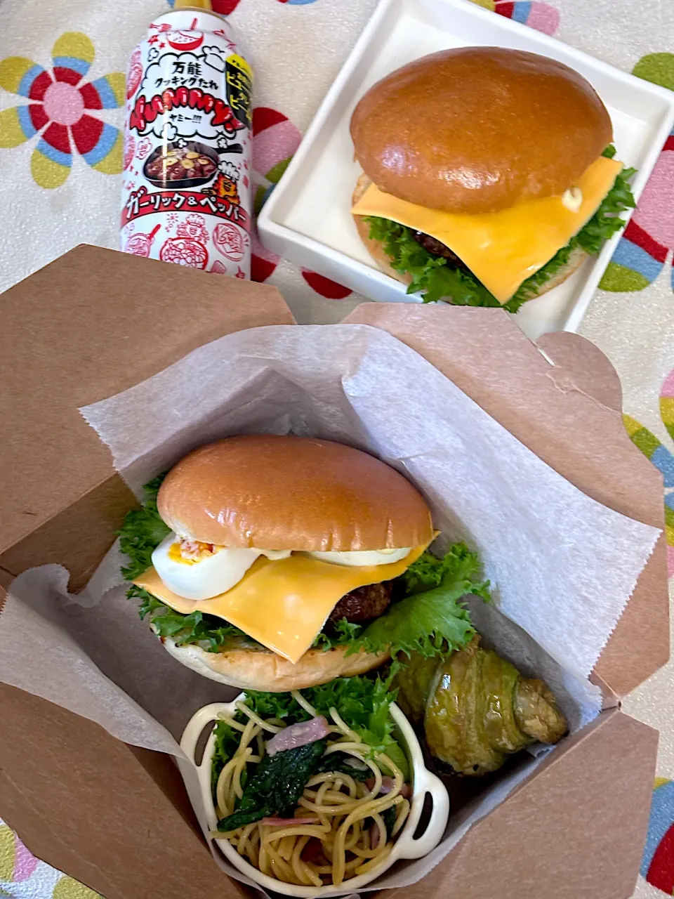 ハンバーガー弁当|Chiharϋnさん