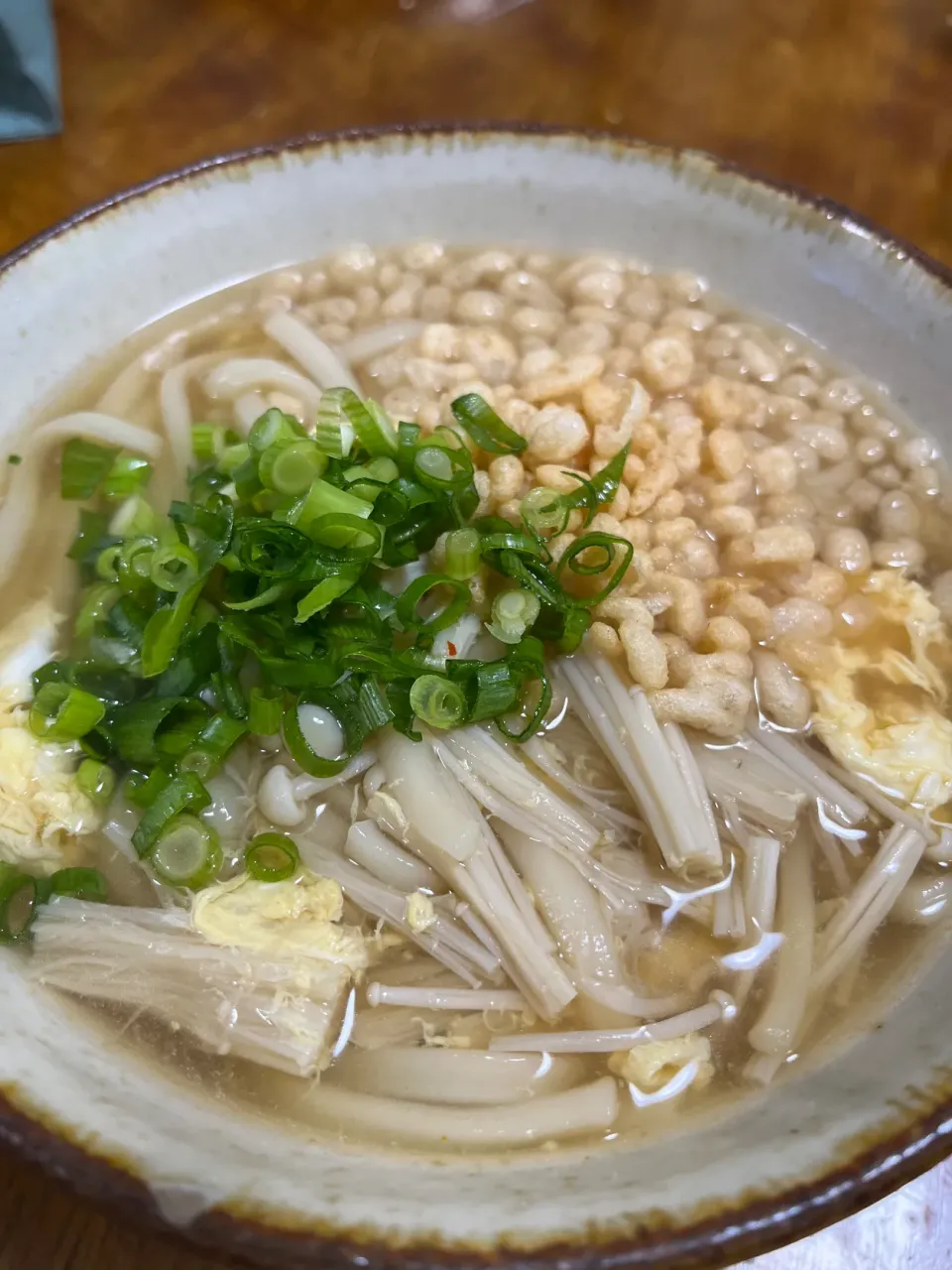 かき玉うどん|さんだーさん