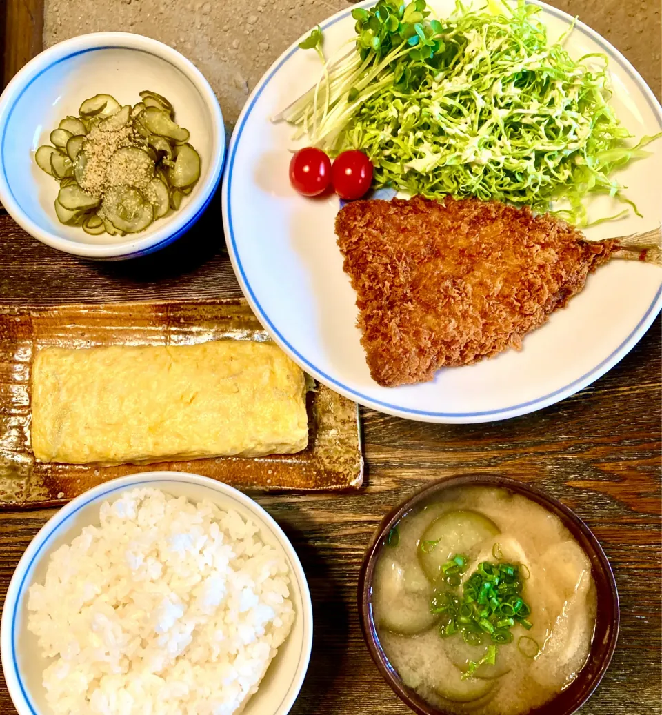 今日のランチ                                               「あじフライ定食」|mottoさん