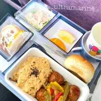 ＊台湾🇹🇼臺南（台南）へ✈️機内食＊| ultramarineさん