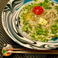 釜玉バターうどん|にゃあ（芸名）さん