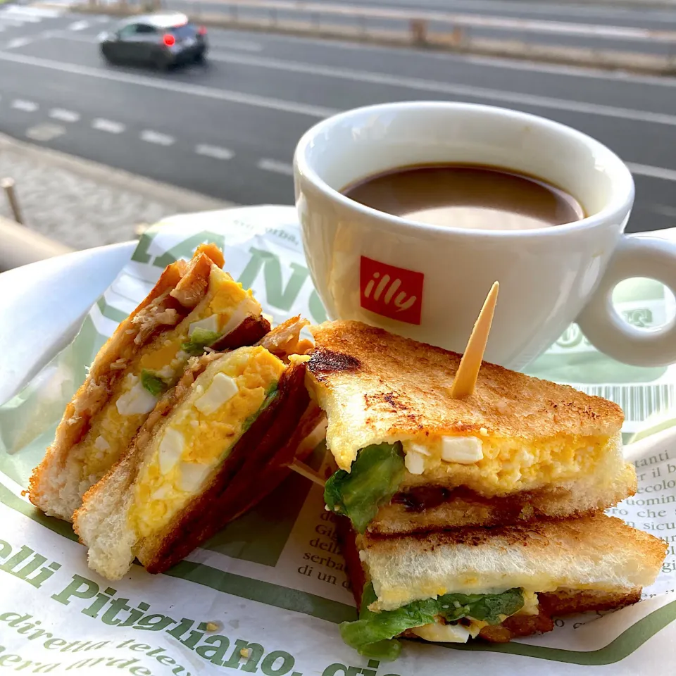 ホットサンドのモーニングプレート|Kさん