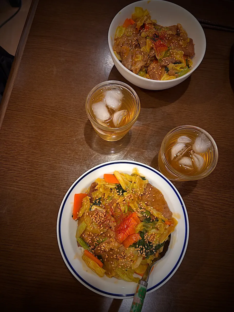 中華丼　冷茶|ch＊K*∀o(^^*)♪さん