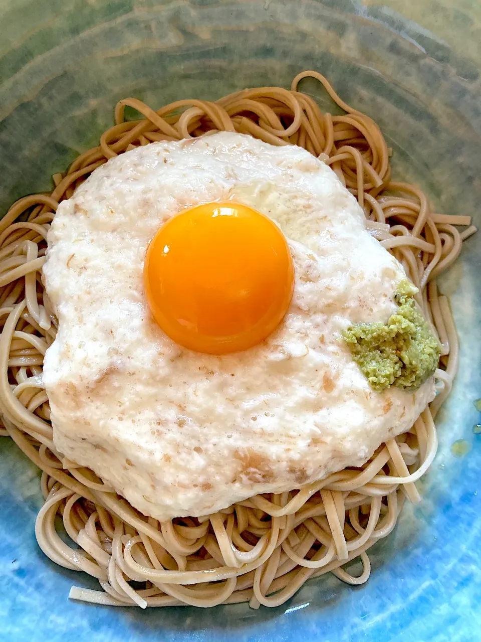 月見とろろそば😋🍜💕✨|アイさん