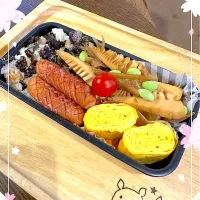 息子のお弁当🍴😋|ゆき茶❁⃘*.ﾟさん