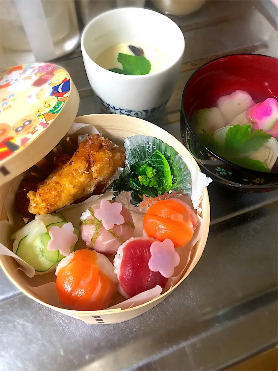 4歳娘ちゃんのひな祭りごはん|ママさんさん