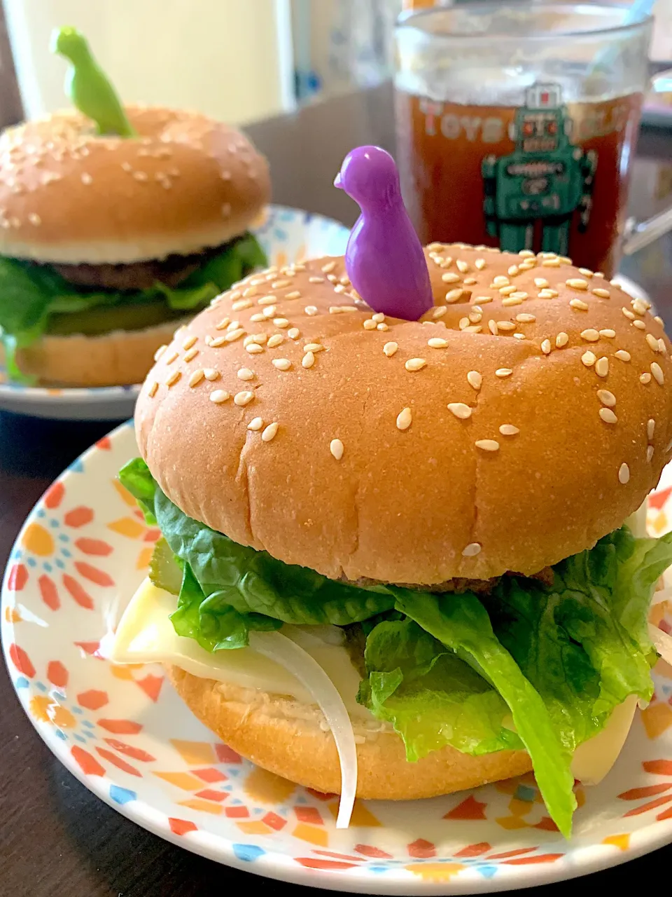チーズバーガー、ハンバーガー|ちいさん