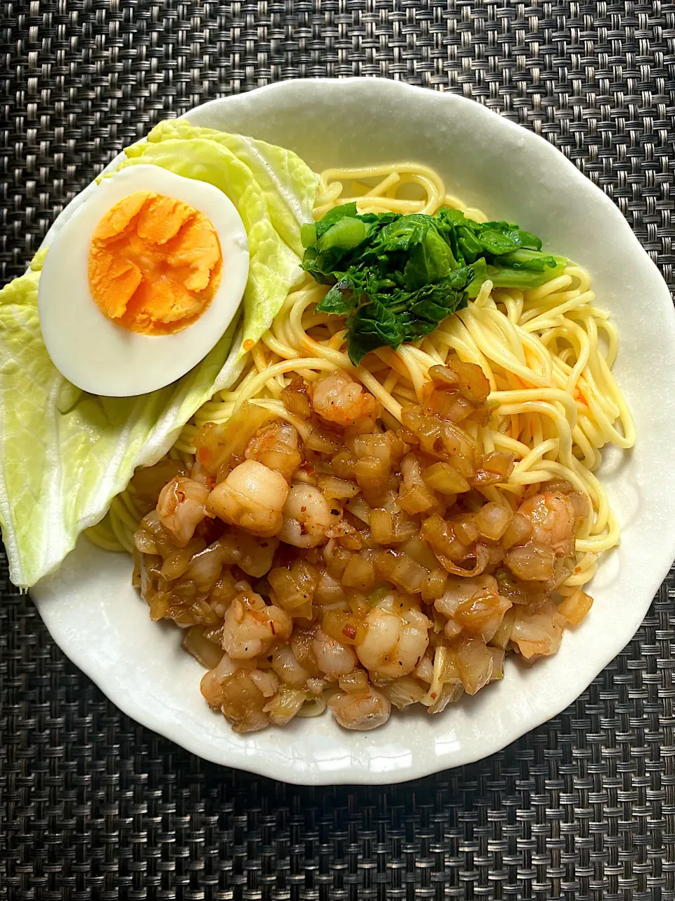 蝦仁白菜麺　海老と白菜の混ぜそば|栃倉 直人さん