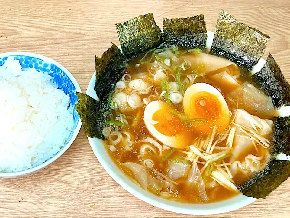 ワンタン麺　醤油|じいちゃんさん