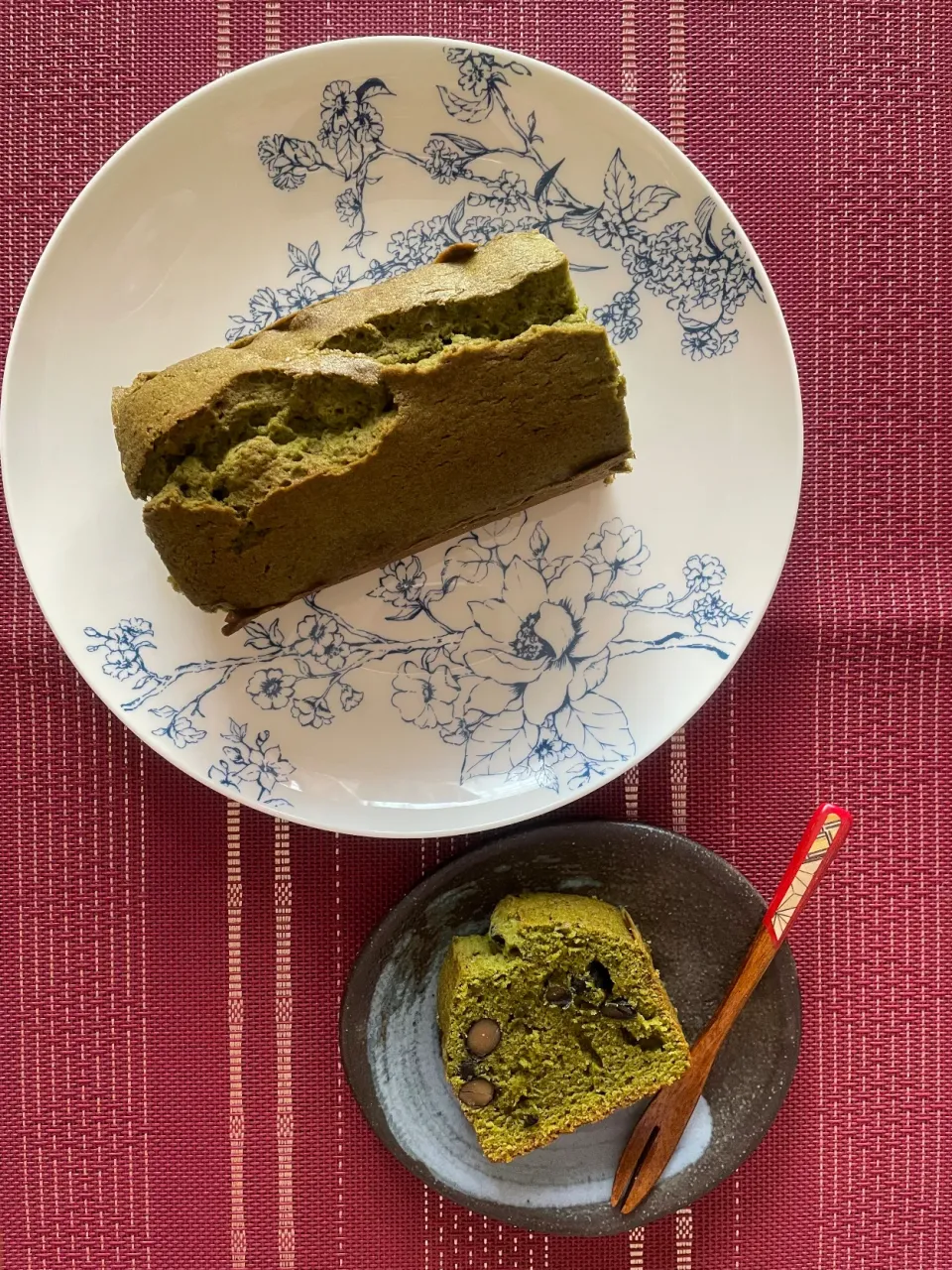 抹茶と黒豆のパウンドケーキ|めんちゃんさん
