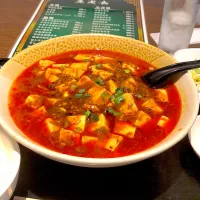 麻婆豆腐麺🍜定食|ミッチーさん