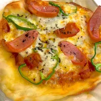 おっさんご飯　娘の誕生日　ピザ🍕|ひげおやじさん