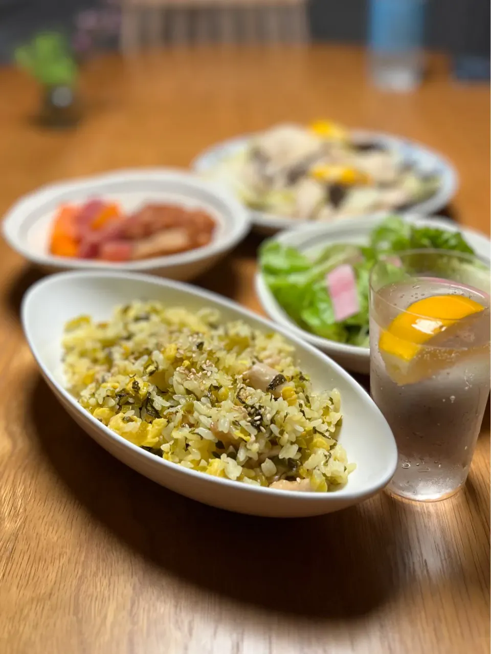3/2の夕食　高菜炒飯|yoneさん