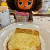 2025/3/2 みみのあるチーズのトースト  Cheese Toast with the End of the Cheese