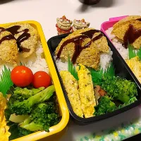 夫弁当､娘弁当､私弁当|みどりさん