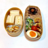 今日のオット弁当と、高２ムスメ弁当。|chi.aさん