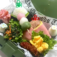 ひな祭り弁当🍱😋| 三姉妹のママさん