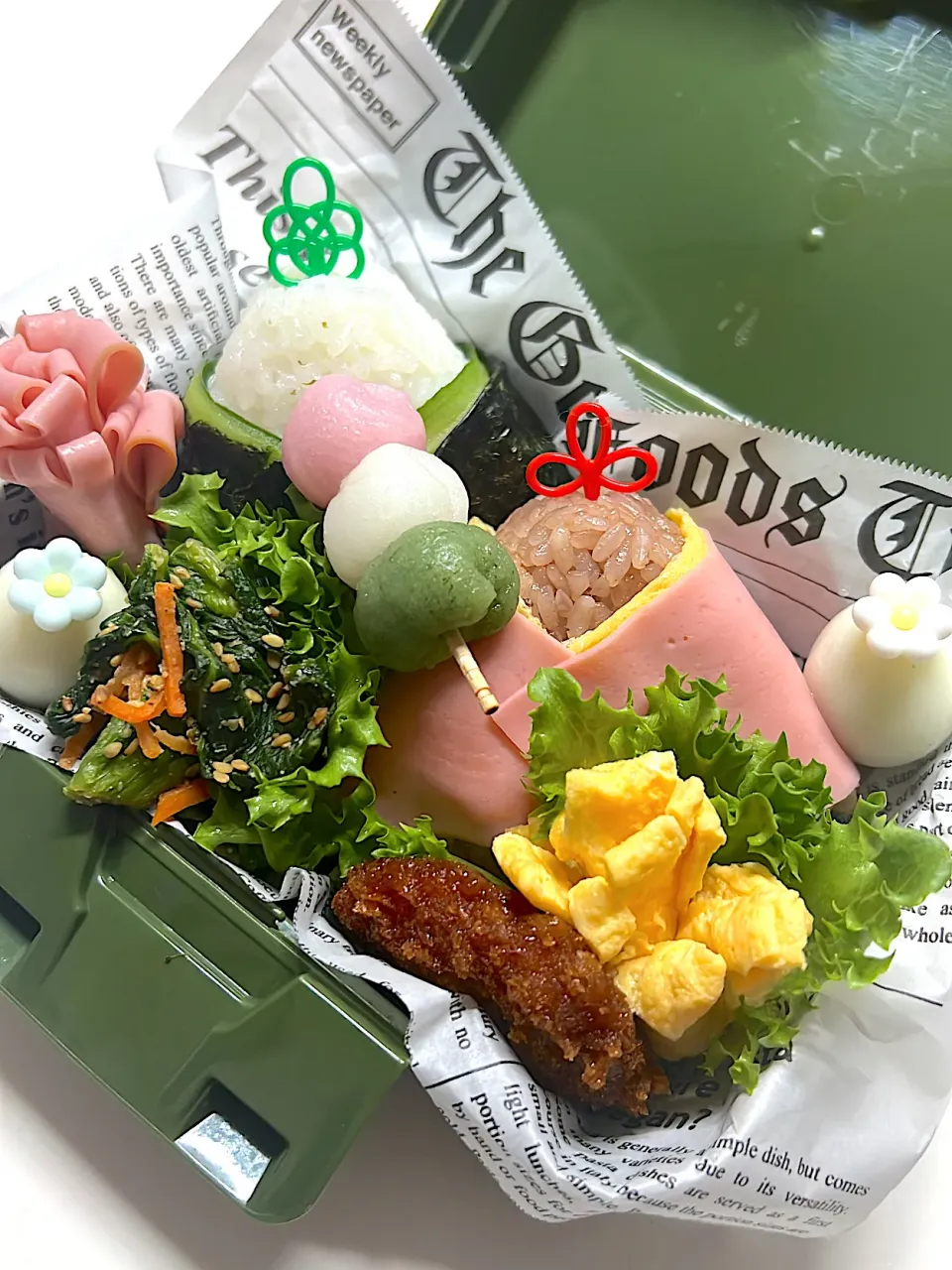 ひな祭り弁当🍱😋|三姉妹のママさん
