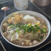 餡掛けご飯、熱々旨旨。|くまちゃんさん