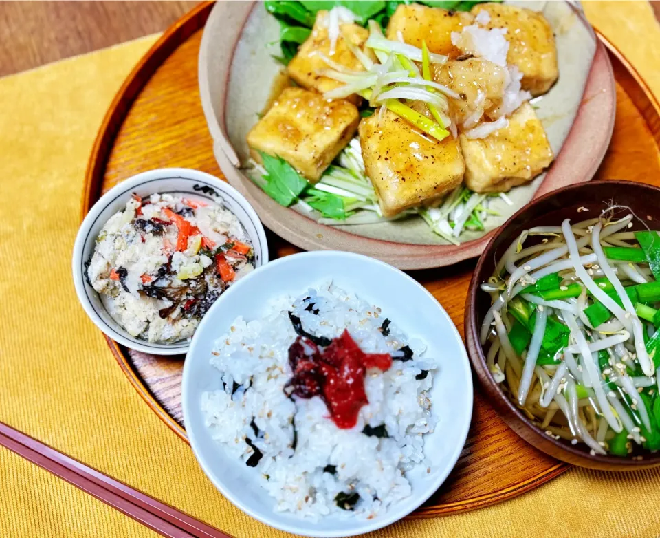 揚げだし豆腐|きいろさん