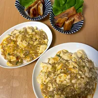 麻婆豆腐　春巻|そのみさん