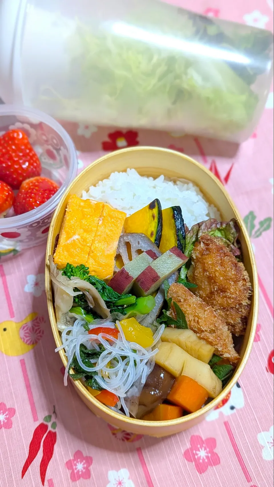 本日のお弁当〜玉ねぎのコロッケ弁当|f.1125beさん