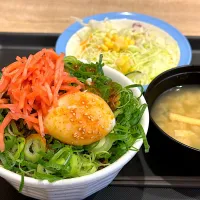 ■ネギたま牛めしランチセット（あたま大盛）／つゆだく|マハロ菊池さん