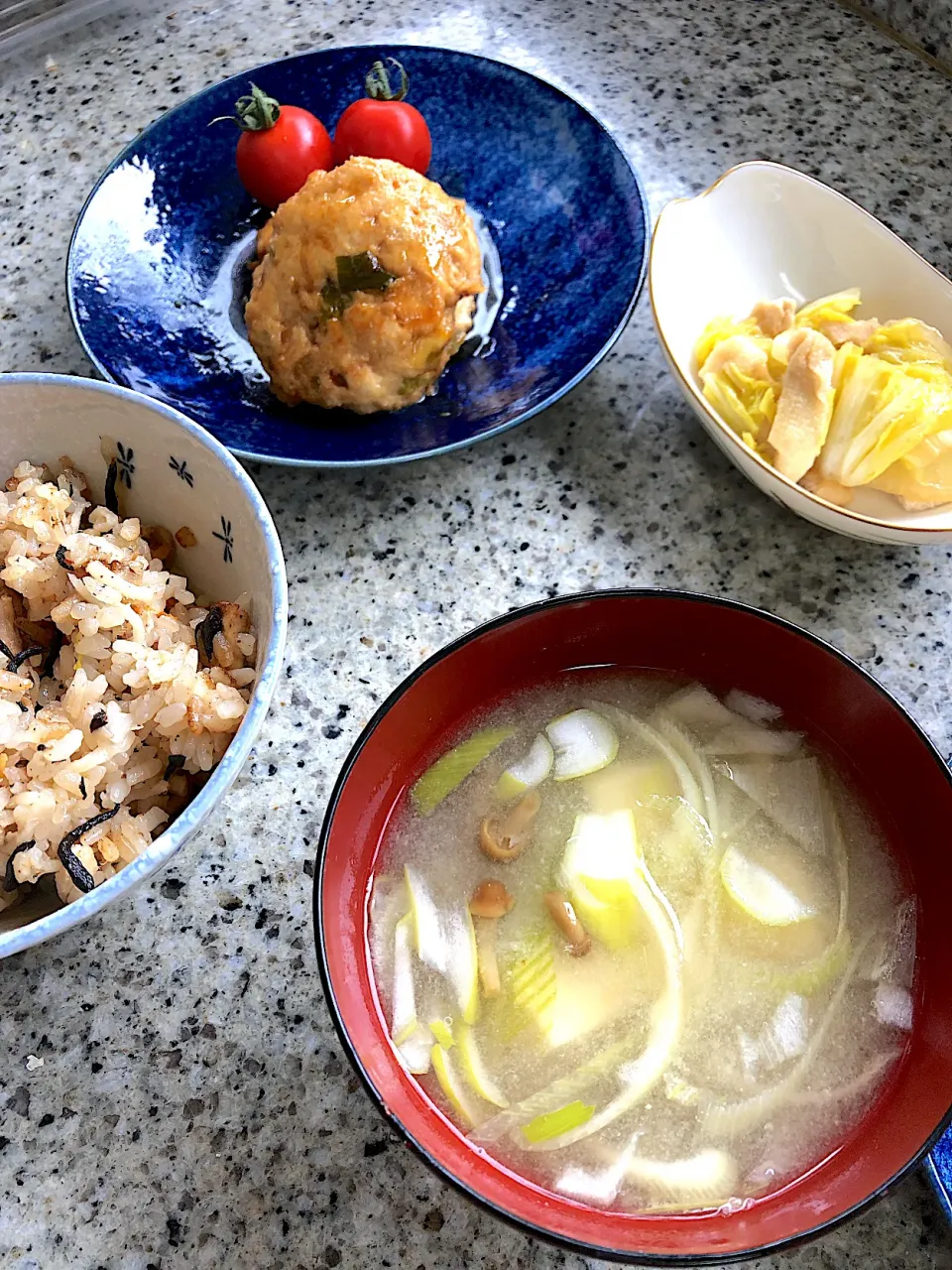 豆腐と鶏ひき肉のつくねと切り干し大根炊き込みご飯|ヨウコさん