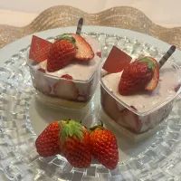 いちごのカップケーキ|adriablueさん