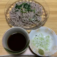 ニラ蕎麦| 料理好きなじいさまさん