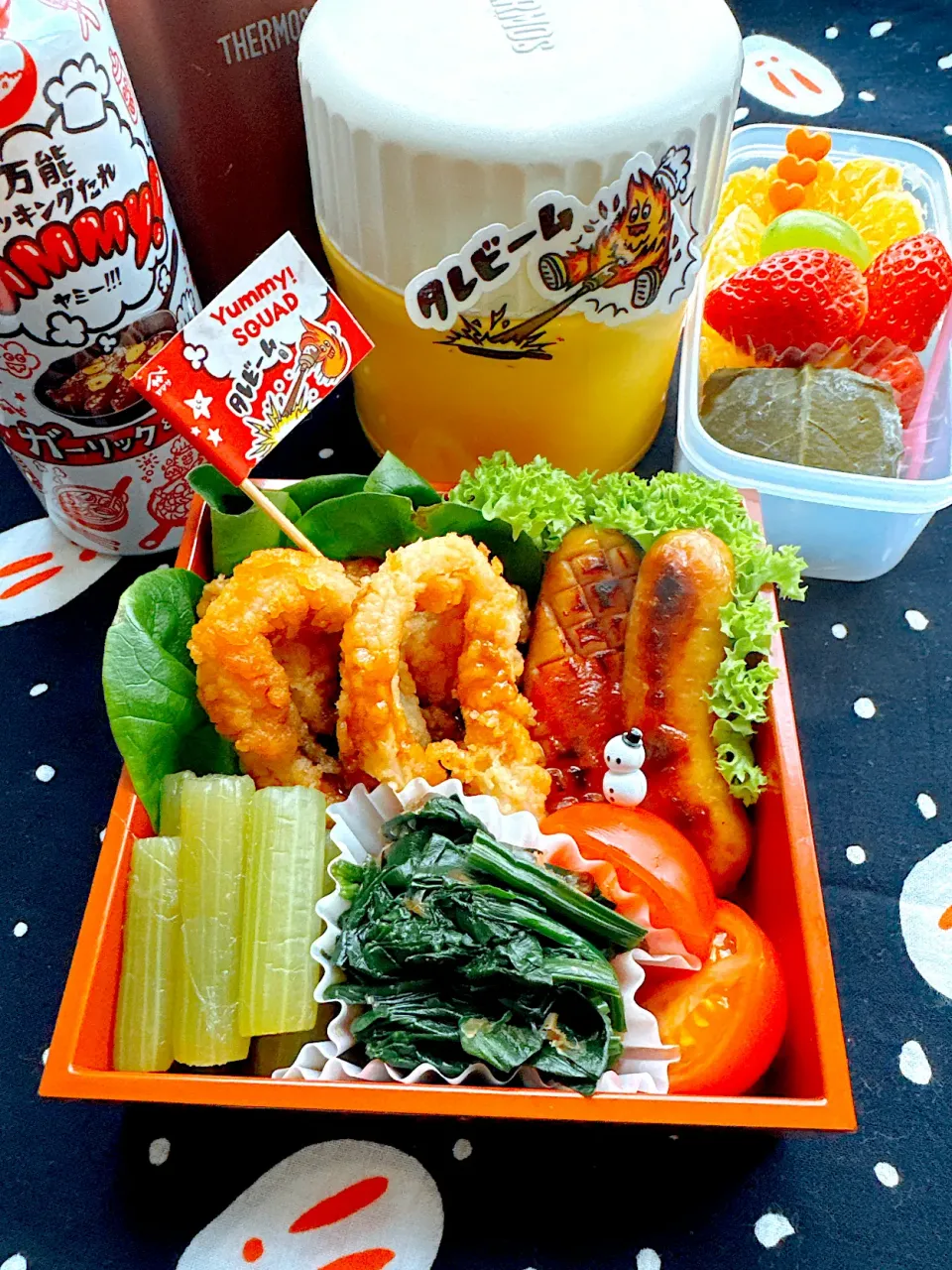 2025/03/05イカ唐揚げにタレビーム‼︎弁当|Blueberry🫐さん