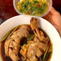 Chicken in Fish Sauce (ไก่ต้มนำ้ปลา)|ple💕さん