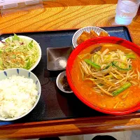 野菜担々麺定食|みーこさん