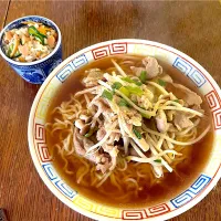 ランチ♯醤油ラーメン|小松菜さん