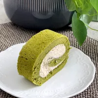 Matcha roll cake|12Dragonさん