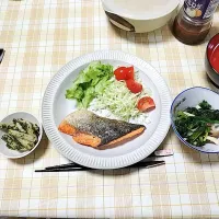 鮭のムニエル定食|えぃみぃさん